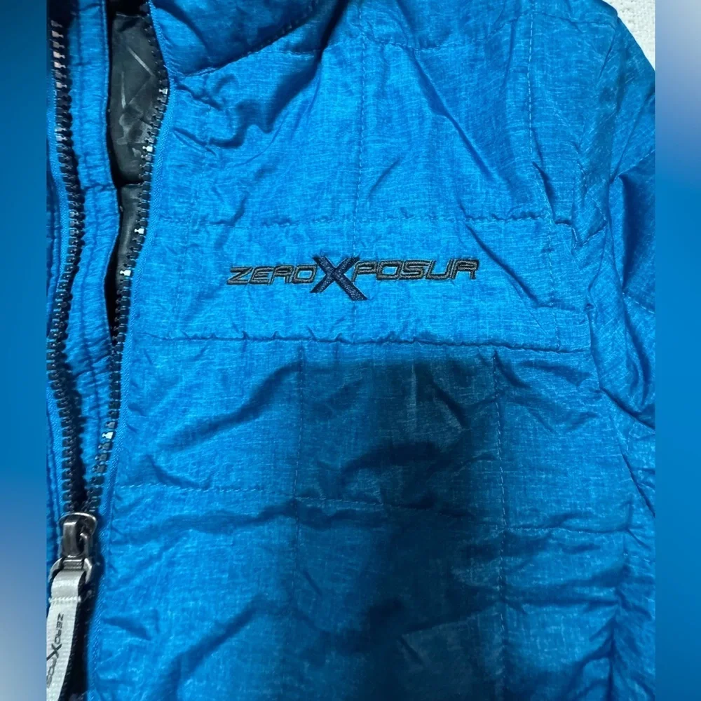 ZeroXposur Kids Blue  puffer Jacket